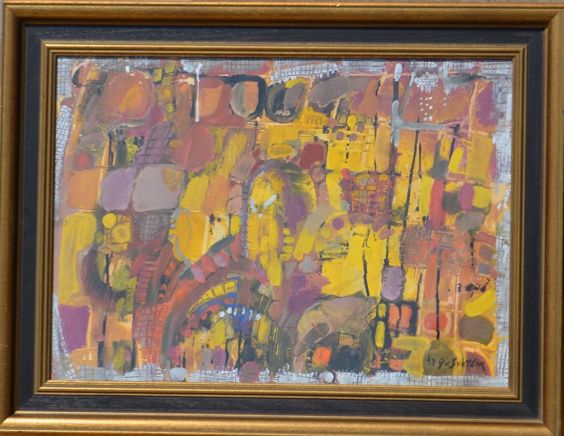 G. SWETLIK (1912-1991) Russian - French - Finlandia