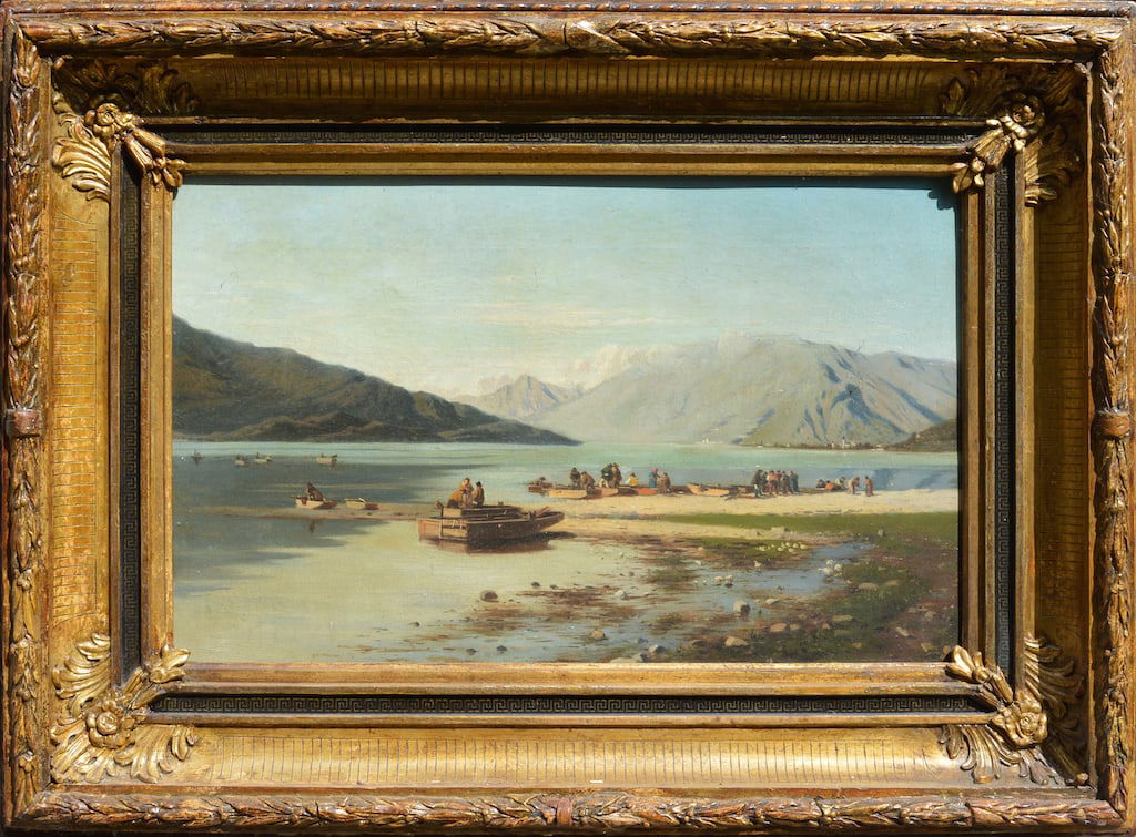 European oil panting - XIX century - unsigned