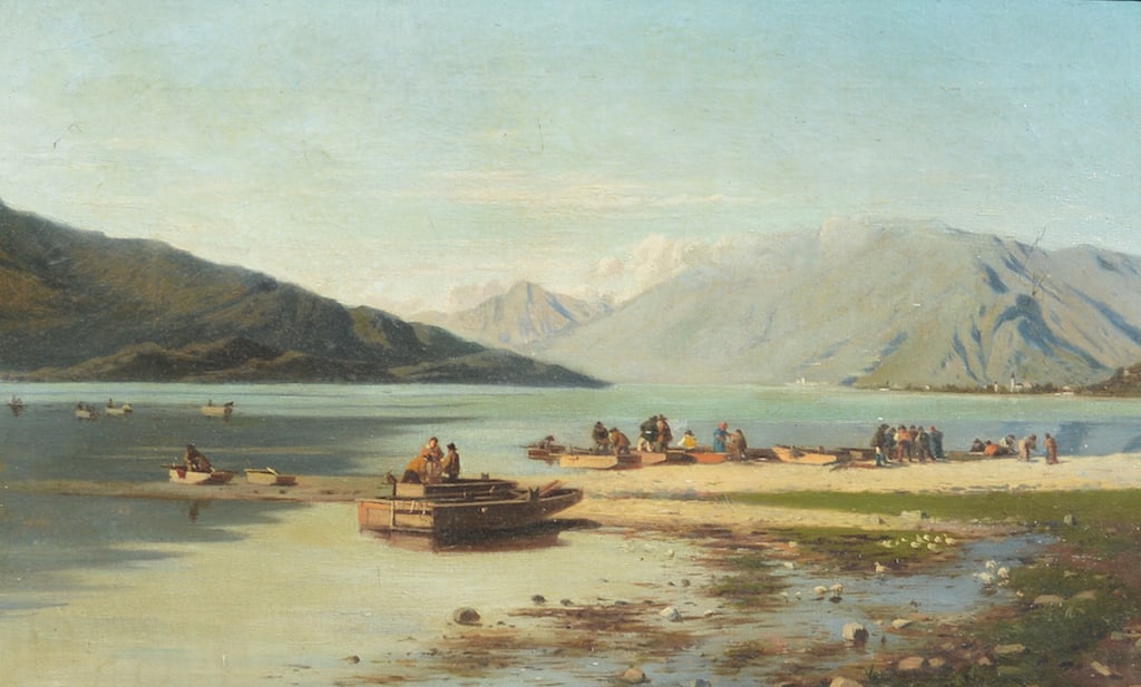 European oil panting - XIX century - unsigned