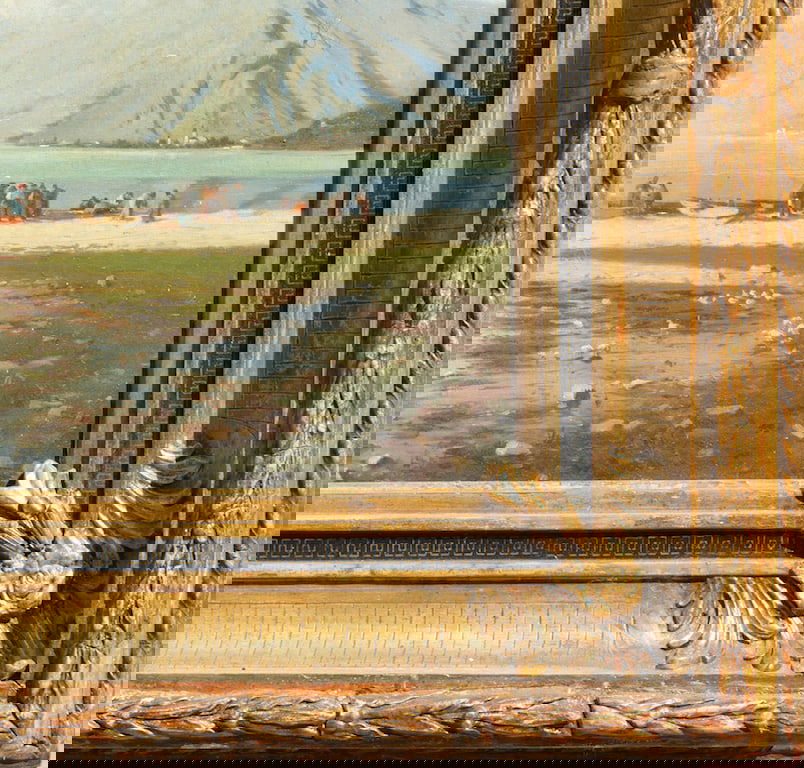 European oil panting - XIX century - unsigned