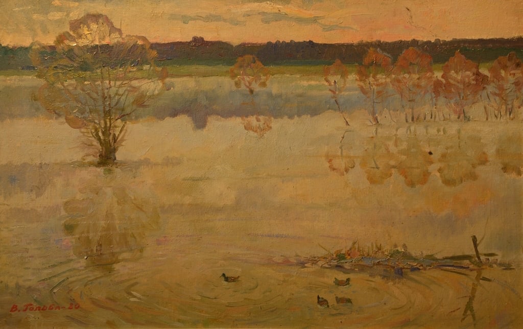 Vladimir GOLBA (1928-2011) Kazach - Ukrainian