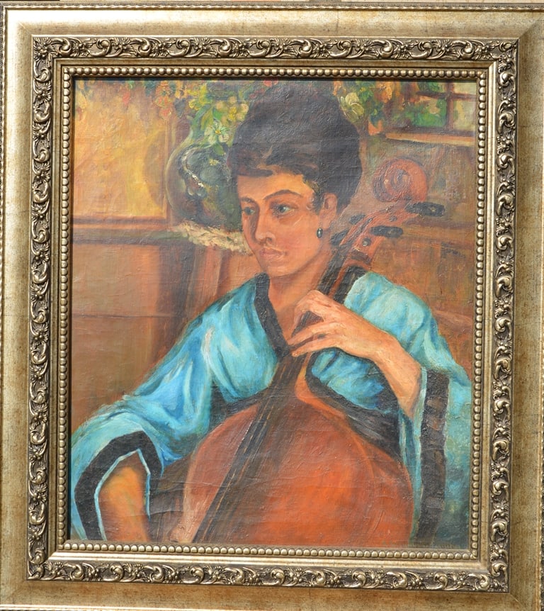 E. KACURA-FALILEEVA (1886-1948) Russian - Polish