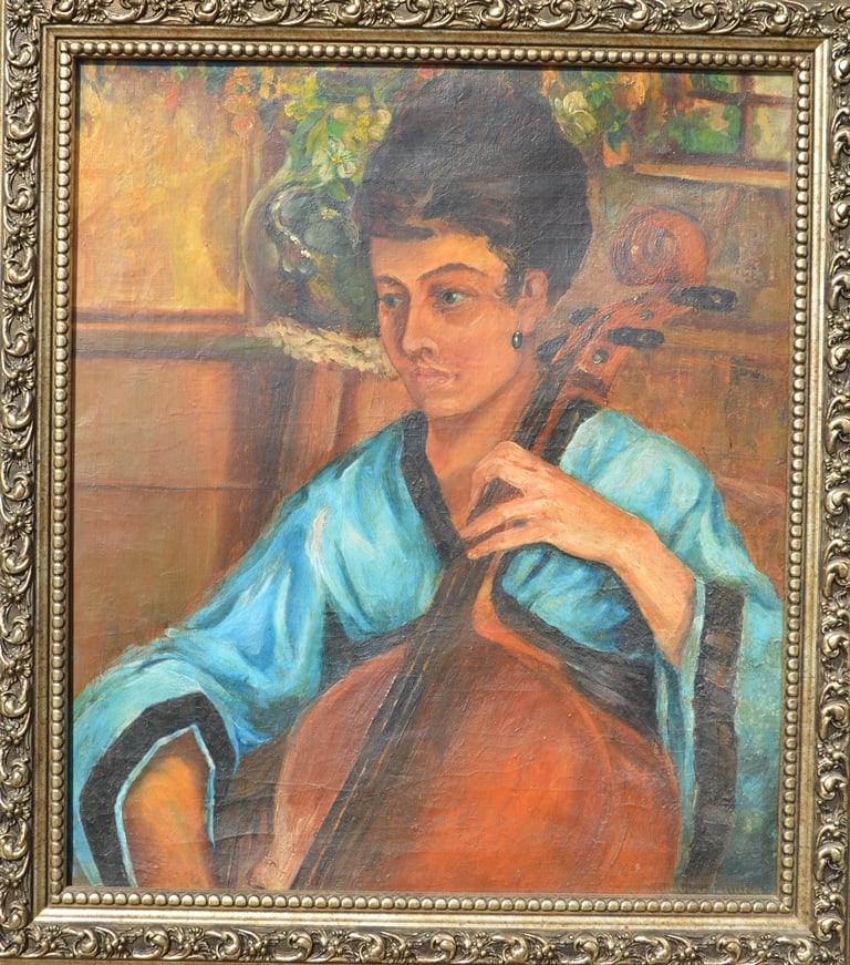 E. KACURA-FALILEEVA (1886-1948) Russian - Polish