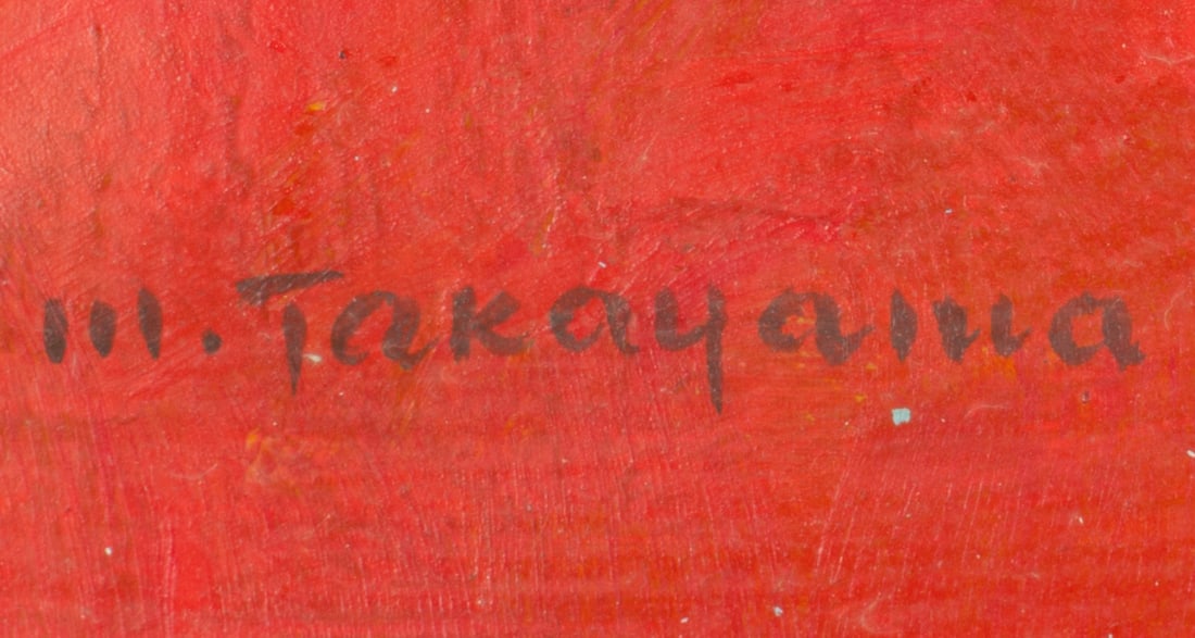 Michio Takayama (1903-1994) Japan - New Mexico - California
