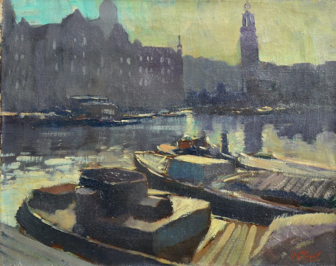 Elie Pavil (1873-1948) Ukrainian - French - Morocco