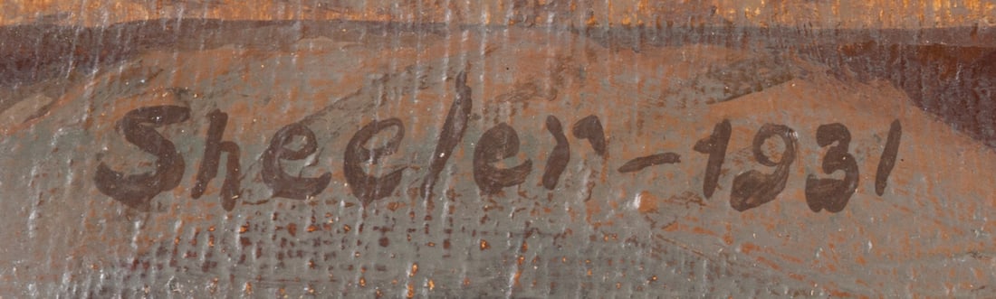 Charles R. SHEELER (1883-1965) USA - American