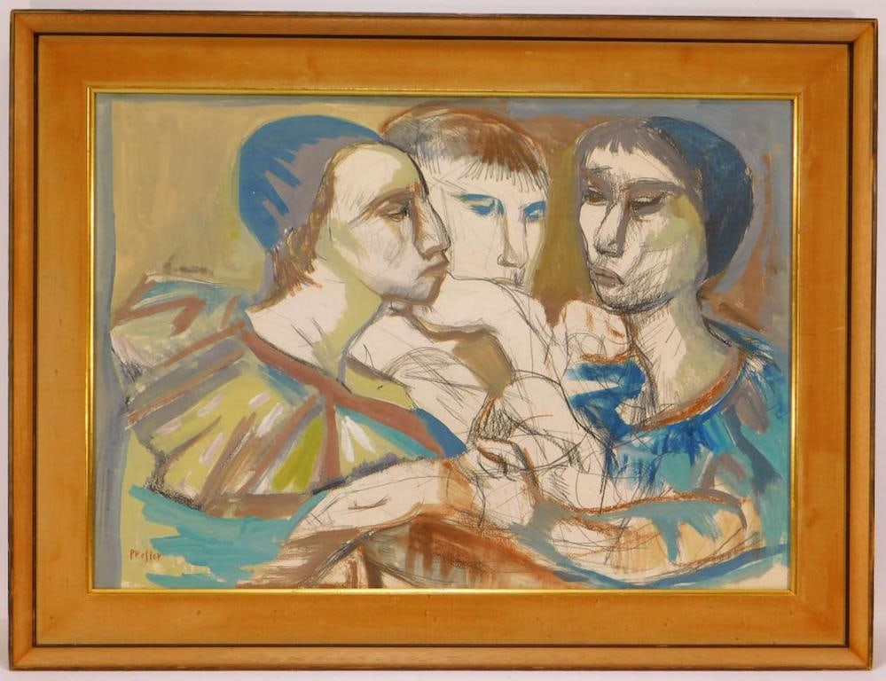 Josef PRESSER (1907-1967) Polish - American - French