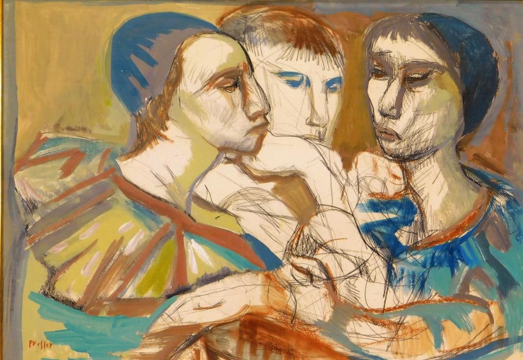 Josef PRESSER (1907-1967) Polish - American - French