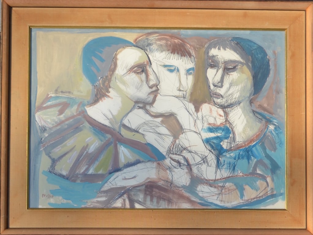 Josef PRESSER (1907-1967) Polish - American - French