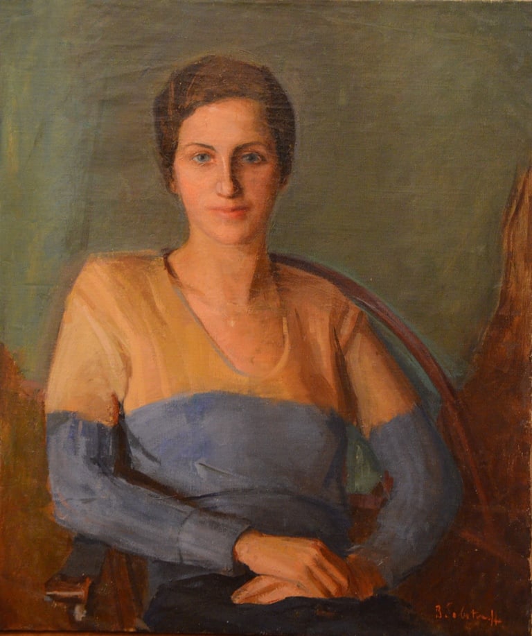 B. SOLOTAREFF (1889-1966) Russian - French - American