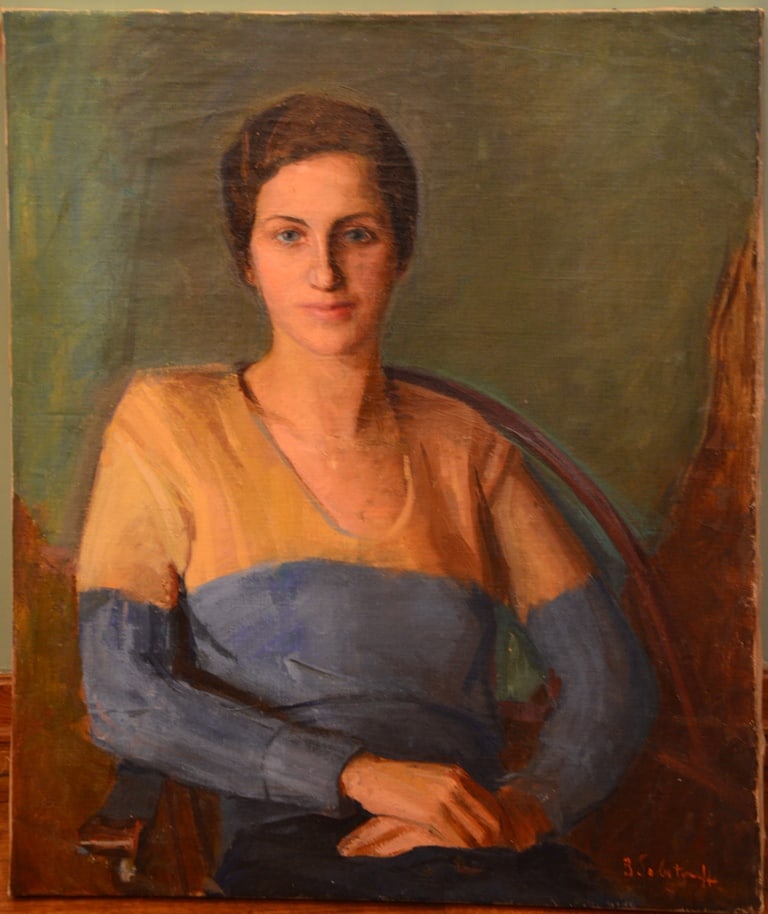 B. SOLOTAREFF (1889-1966) Russian - French - American