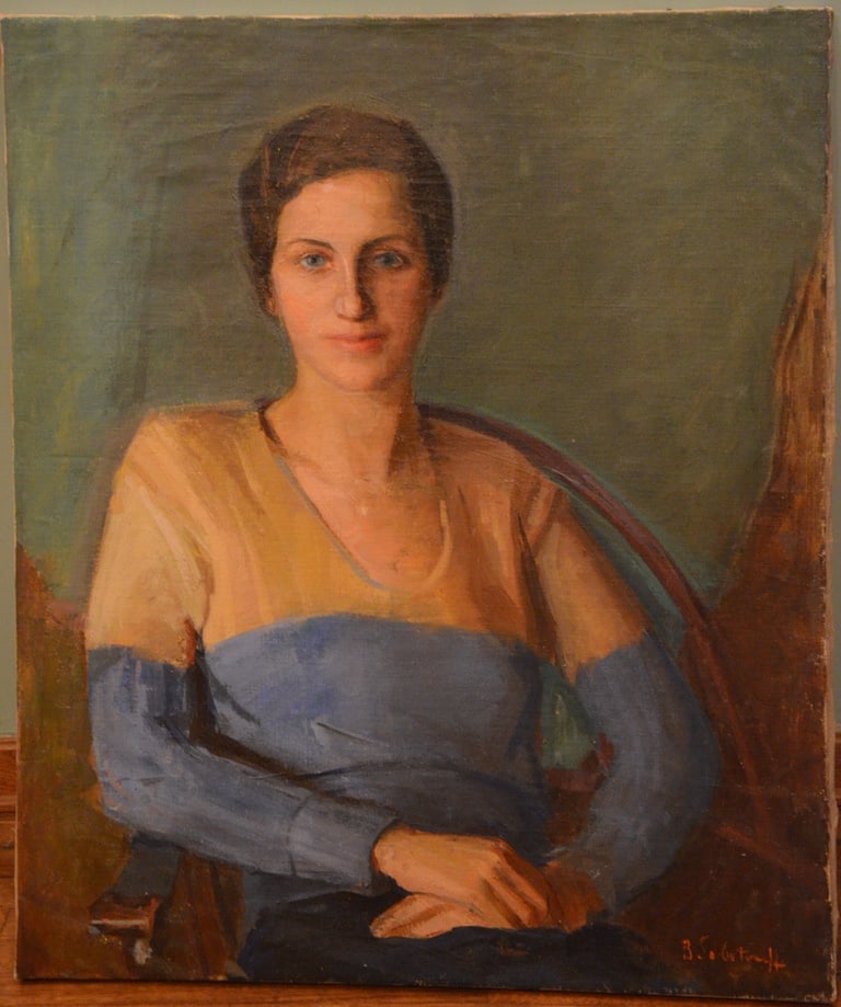 B. SOLOTAREFF (1889-1966) Russian - French - American