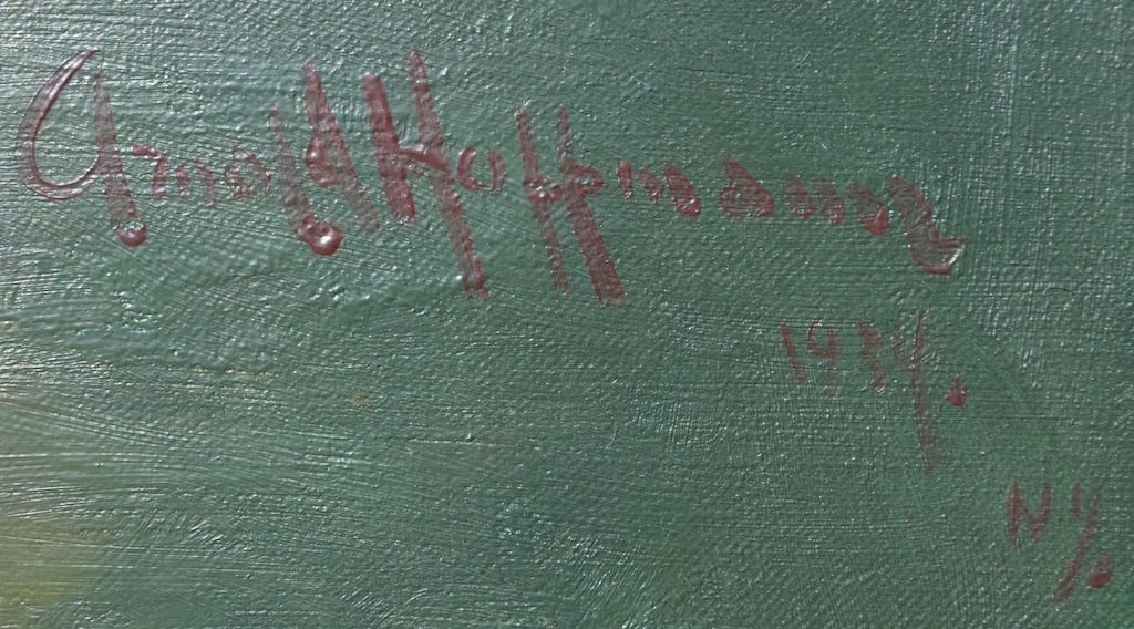 Arnold HOFFMANN 1886-1966 Russian - Ukrainian - American