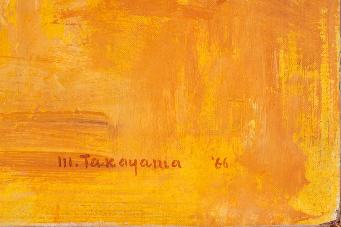 Michio Takayama (1903-1994) Japanese - American