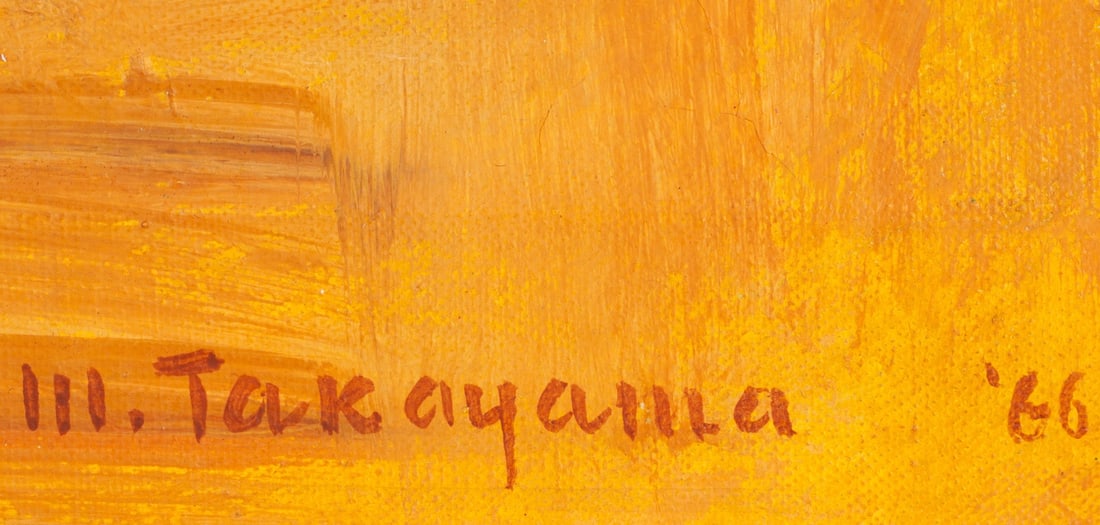 Michio Takayama (1903-1994) Japanese - American