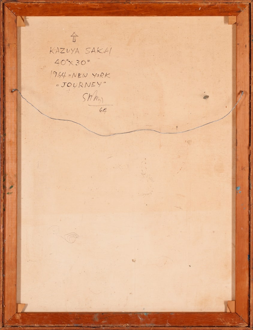 Kazuya Sakai (1927-2001) Japanese - American - Argentinian
