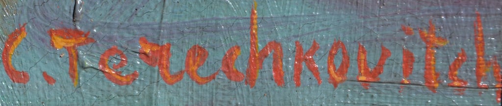 Constantin TERECHKOVITCH 1902-1978 Russian - French