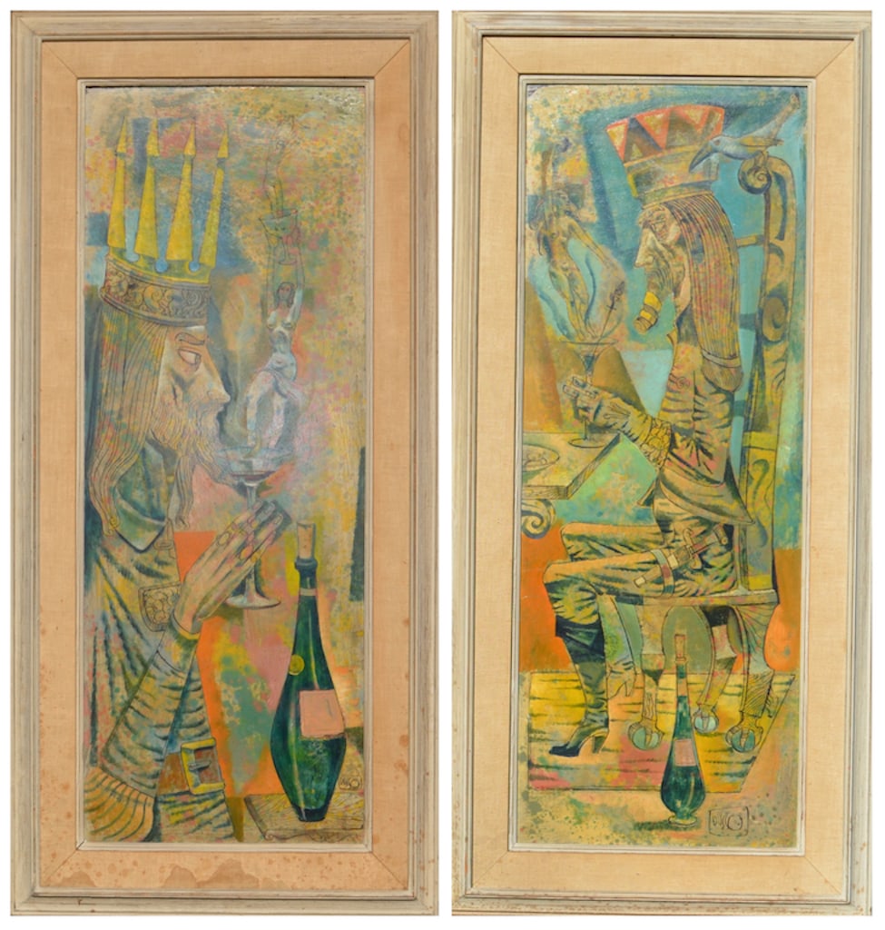 Leon DUSSO D Usseau (1918-1991) American