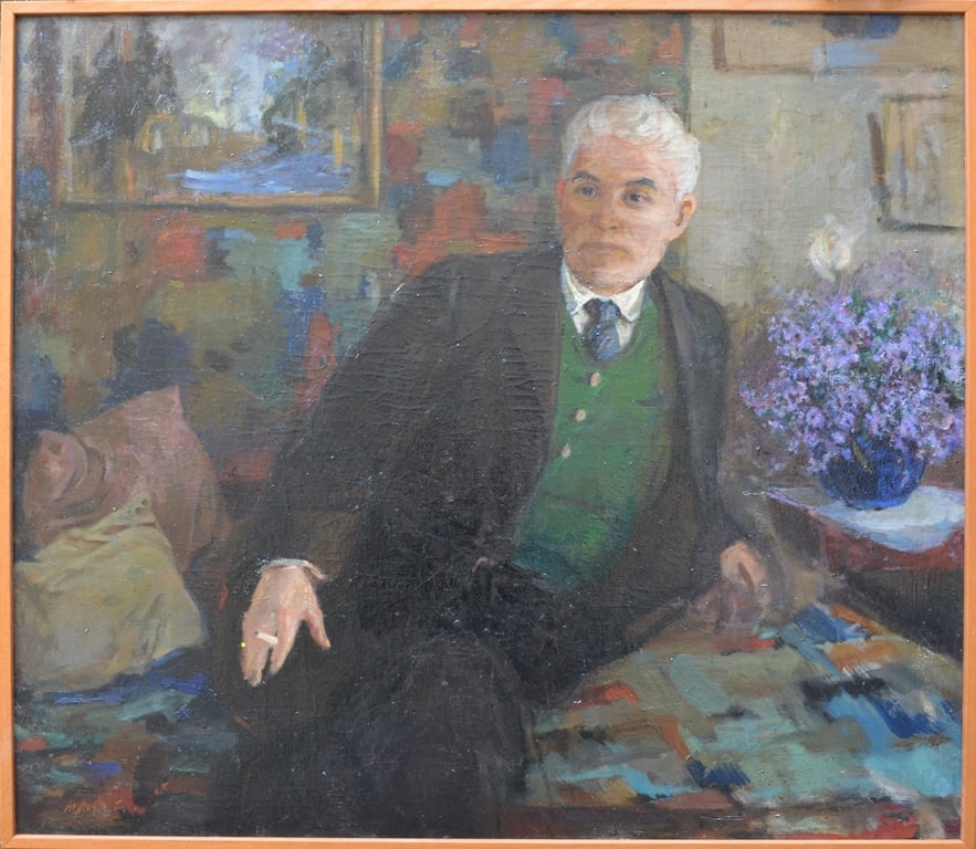 M. LIZOGUB (1909-1998) Ukrainian - Russian - Kazakh