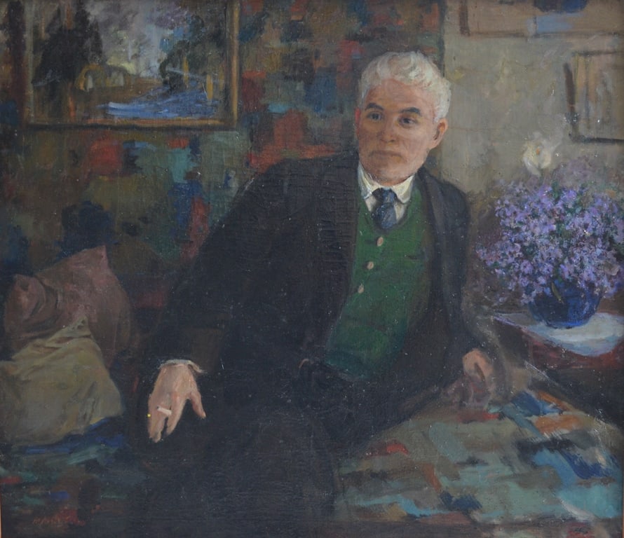 M. LIZOGUB (1909-1998) Ukrainian - Russian - Kazakh