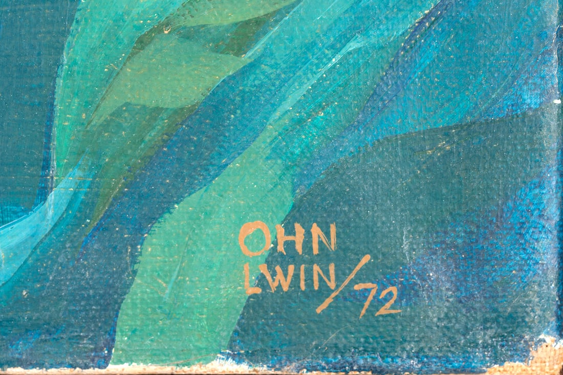 U OHN LWIN (1907-1988) Asia - Burmese - Myanmar