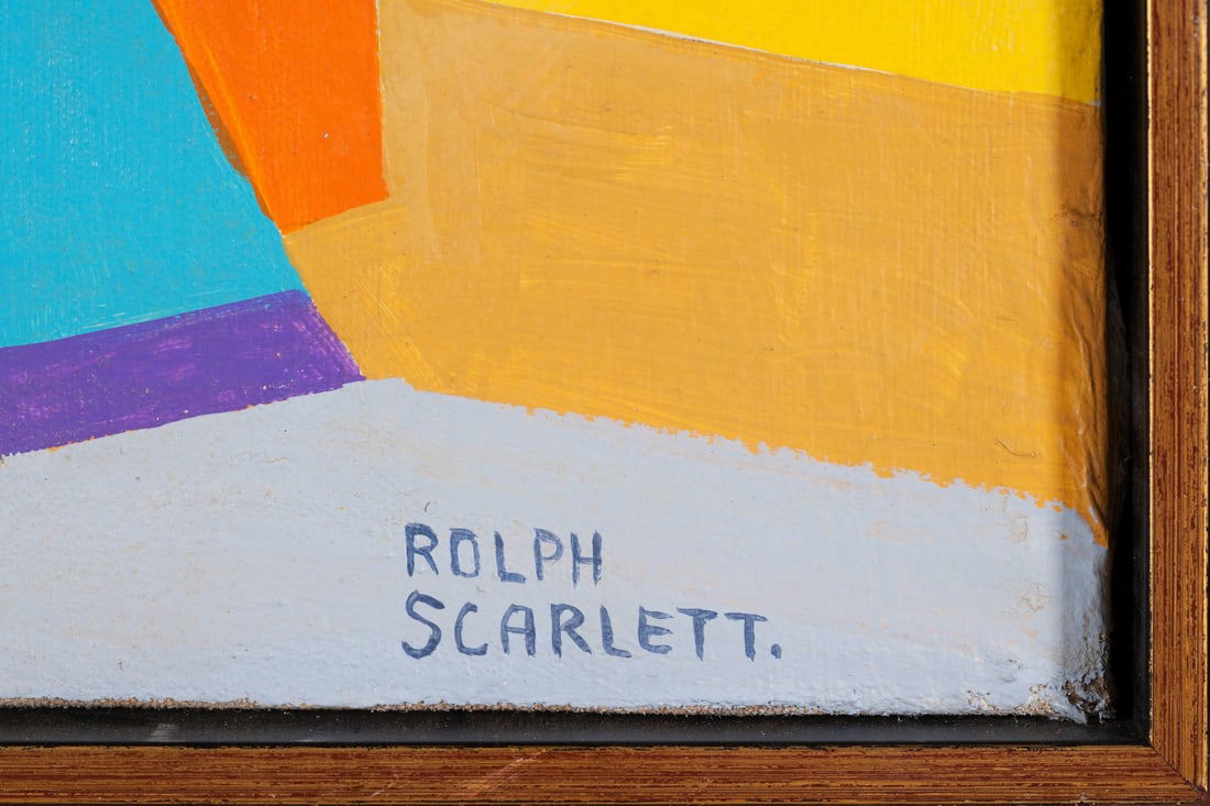 Rolph Scarlett (1889-1984) Canadian - American