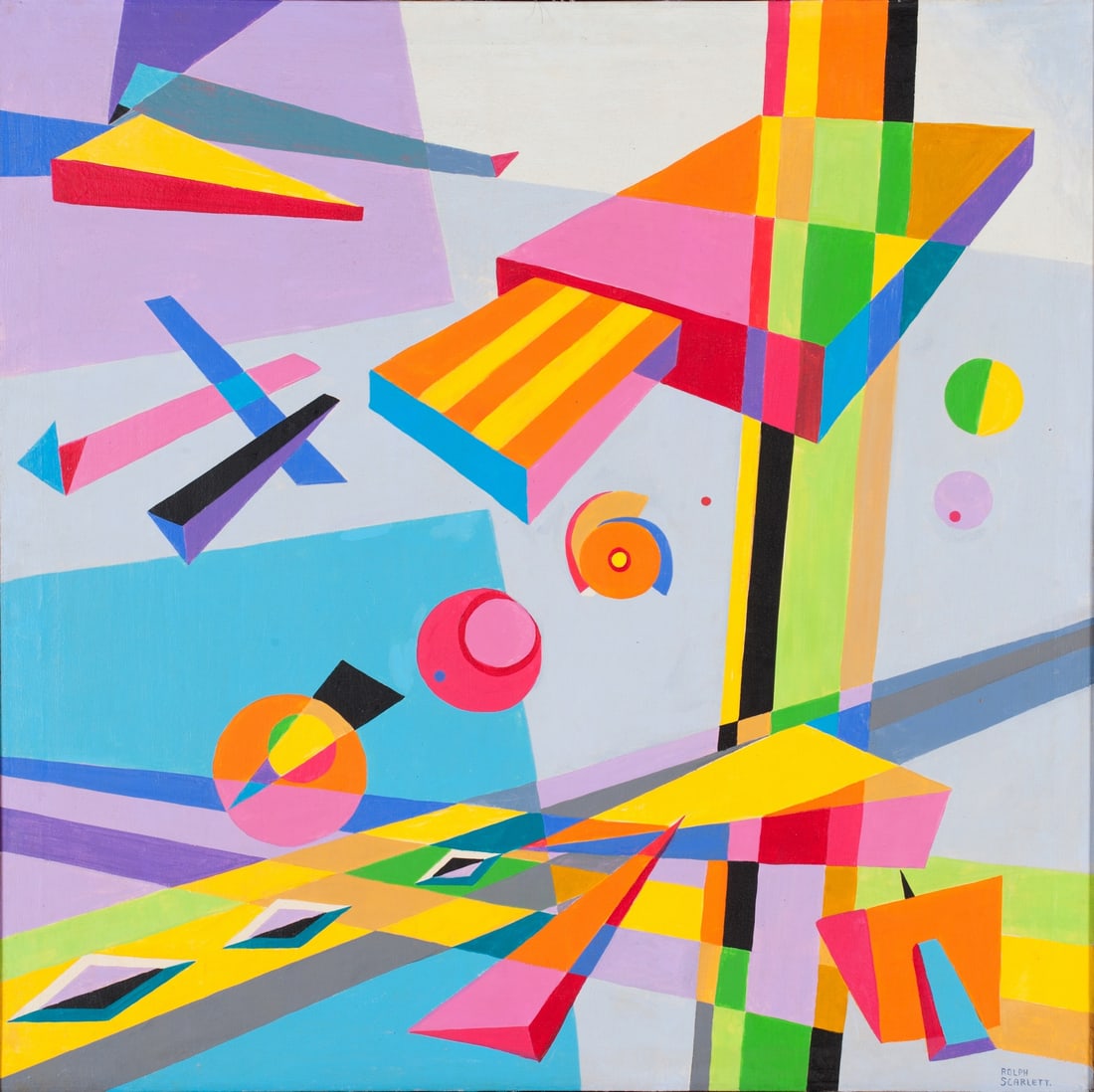 Rolph Scarlett (1889-1984) Canadian - American
