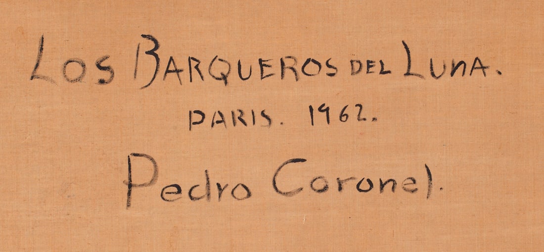 Pedro CORONEL (1923-1985) Mexican - French