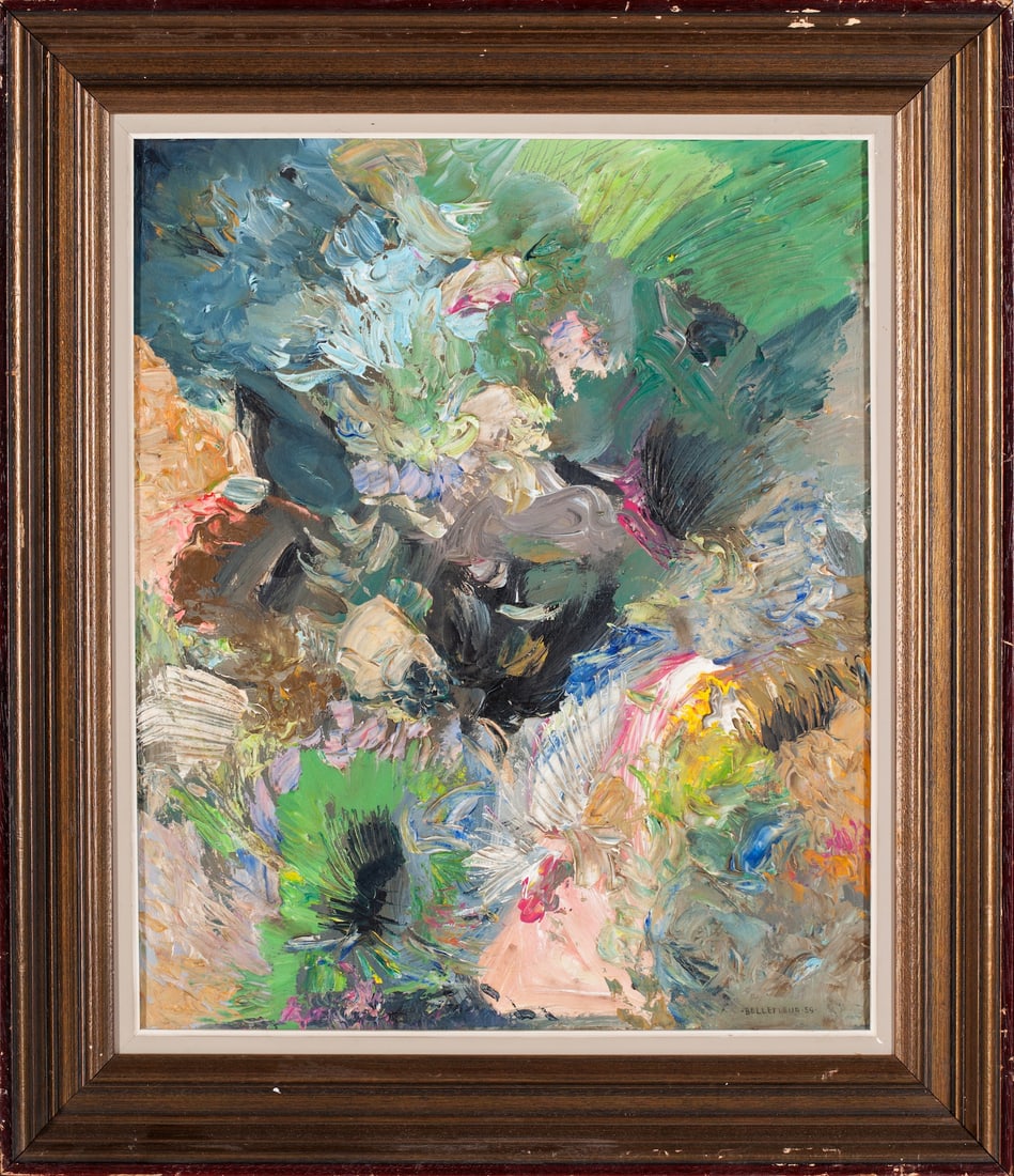 Leon Bellefleur (1910-2007) Canadian - French