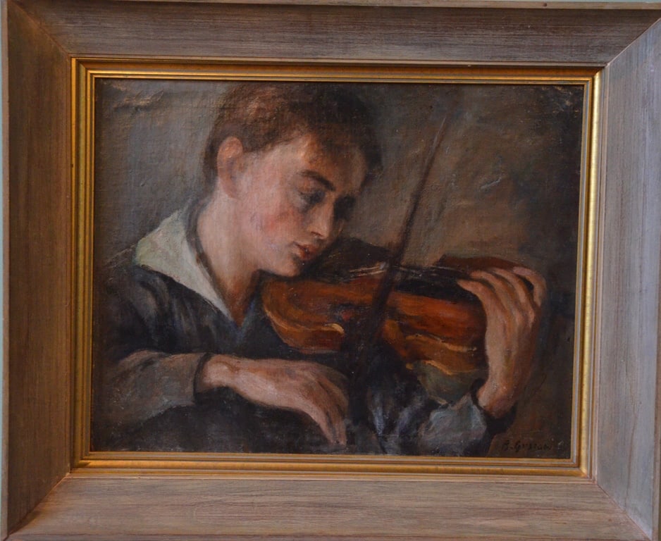 B. GUSSOW (1881-1957) Russian - French - American