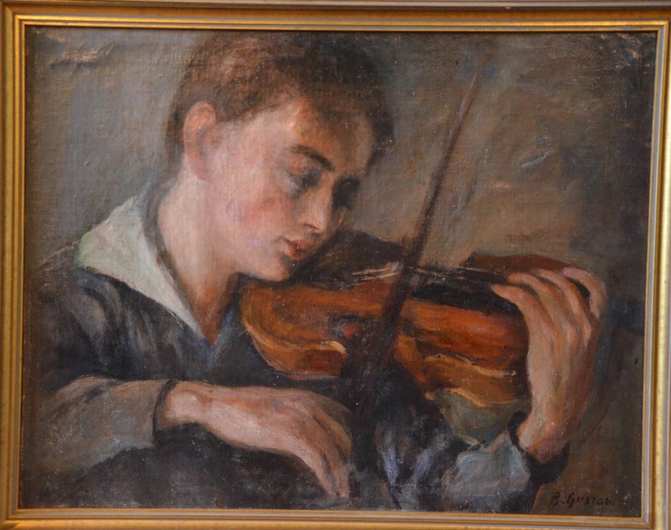 B. GUSSOW (1881-1957) Russian - French - American