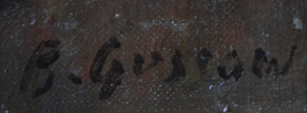 B. GUSSOW (1881-1957) Russian - French - American