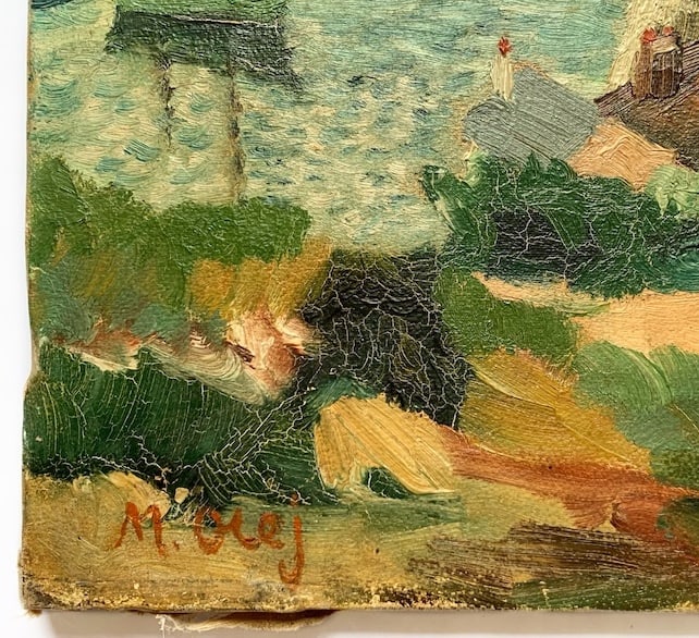 Moses OLEY (1896-1978) Polish - American