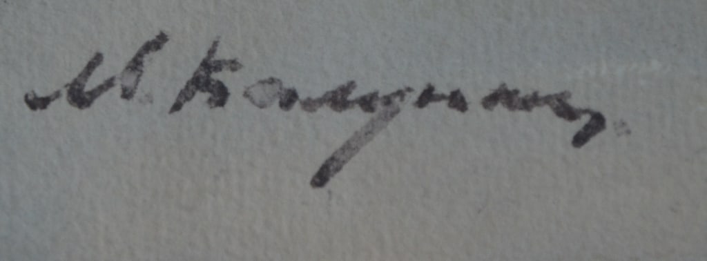 Mikhail Abramovich BALUNIN (1875-1939) Russian