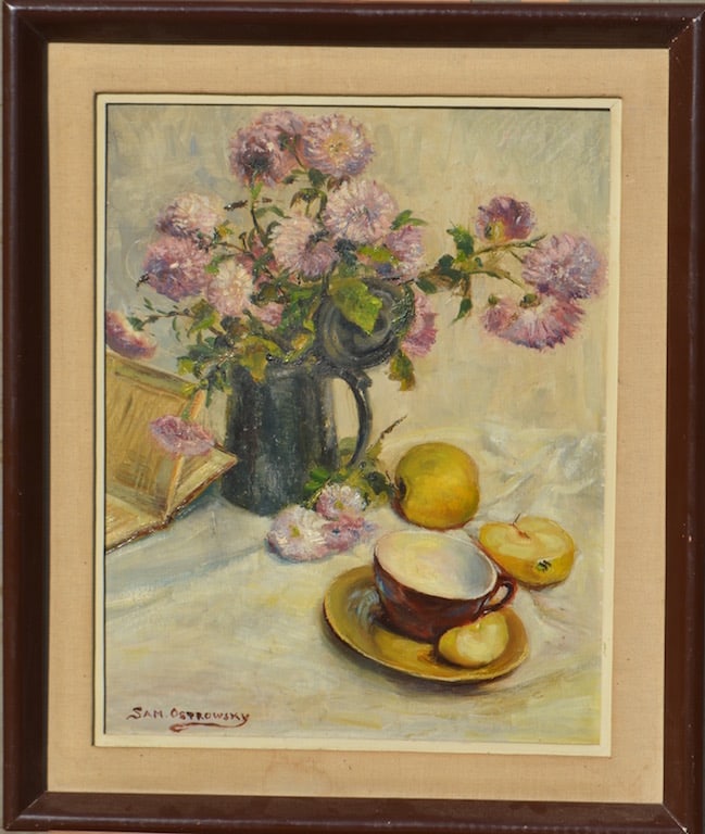 S. OSTROWSKY 1886-1946 Russian - French - American