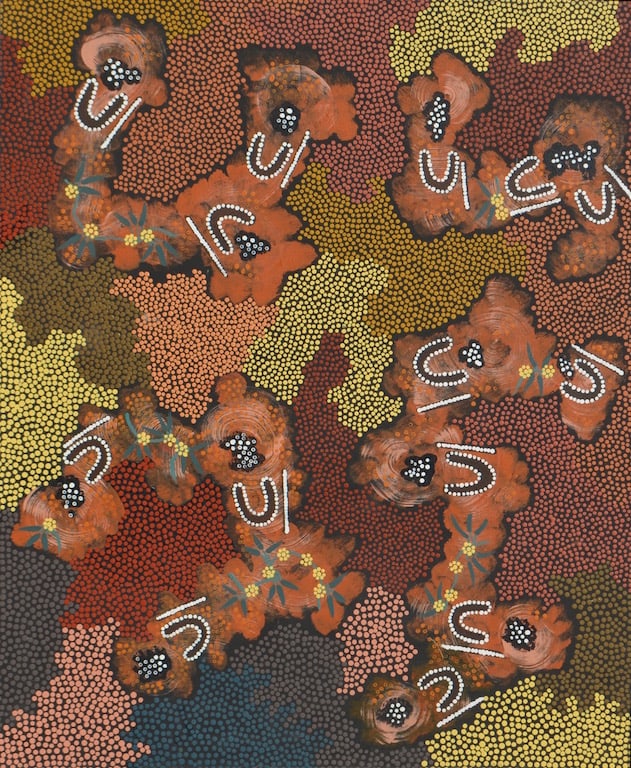 Maureen Hudson Nampijinpa - Australian Aborigen Art