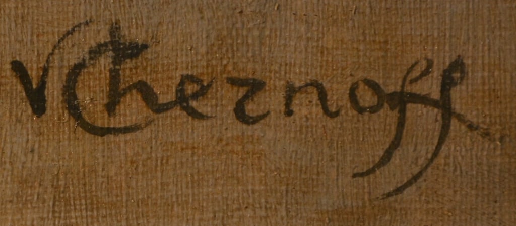 V. CHERNOFF (1888-1954) Ukrainian - Russian - American