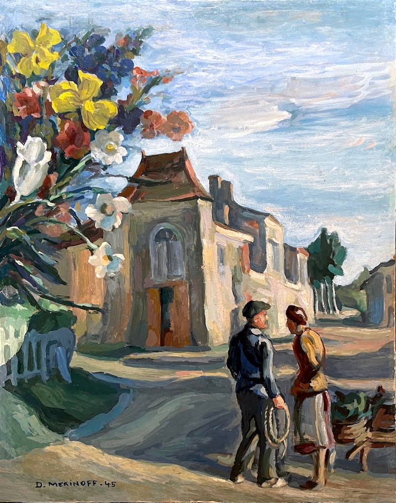 Dimitry MERINOFF (1896-1971) Russian - French