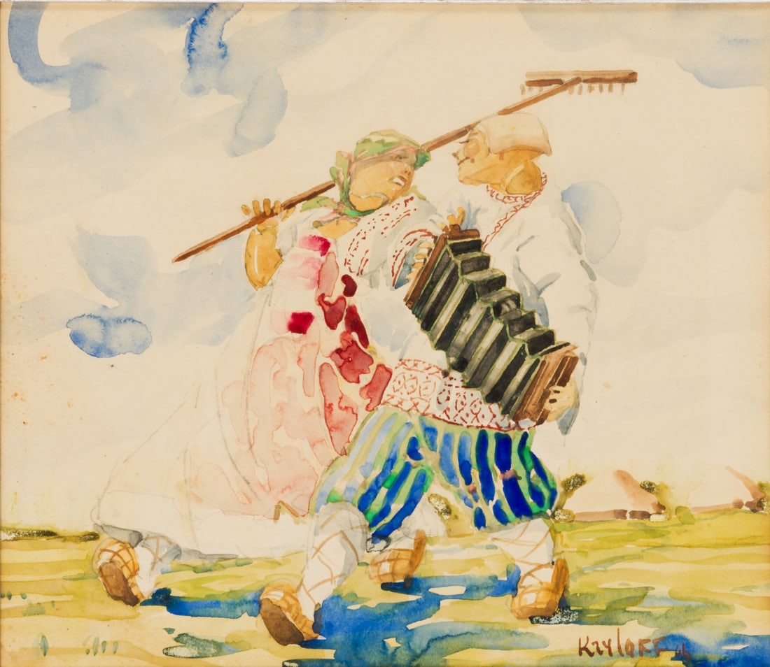 Boris Krilov (1891-1977) Russian - French