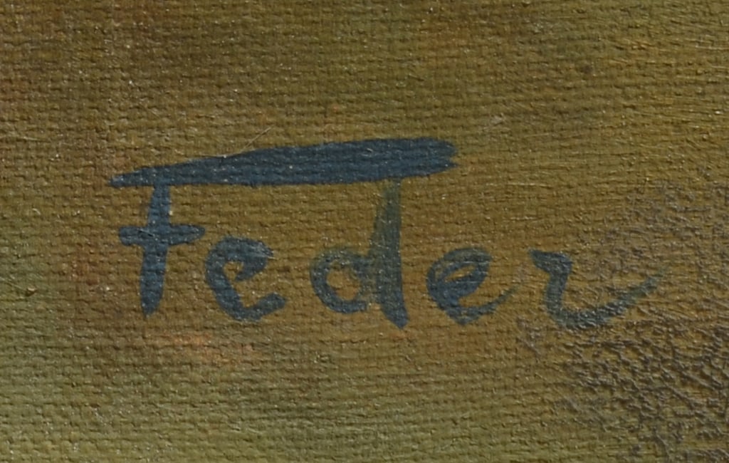 Adolphe FEDER (1886-1943) Ukrainian / Jewish - French
