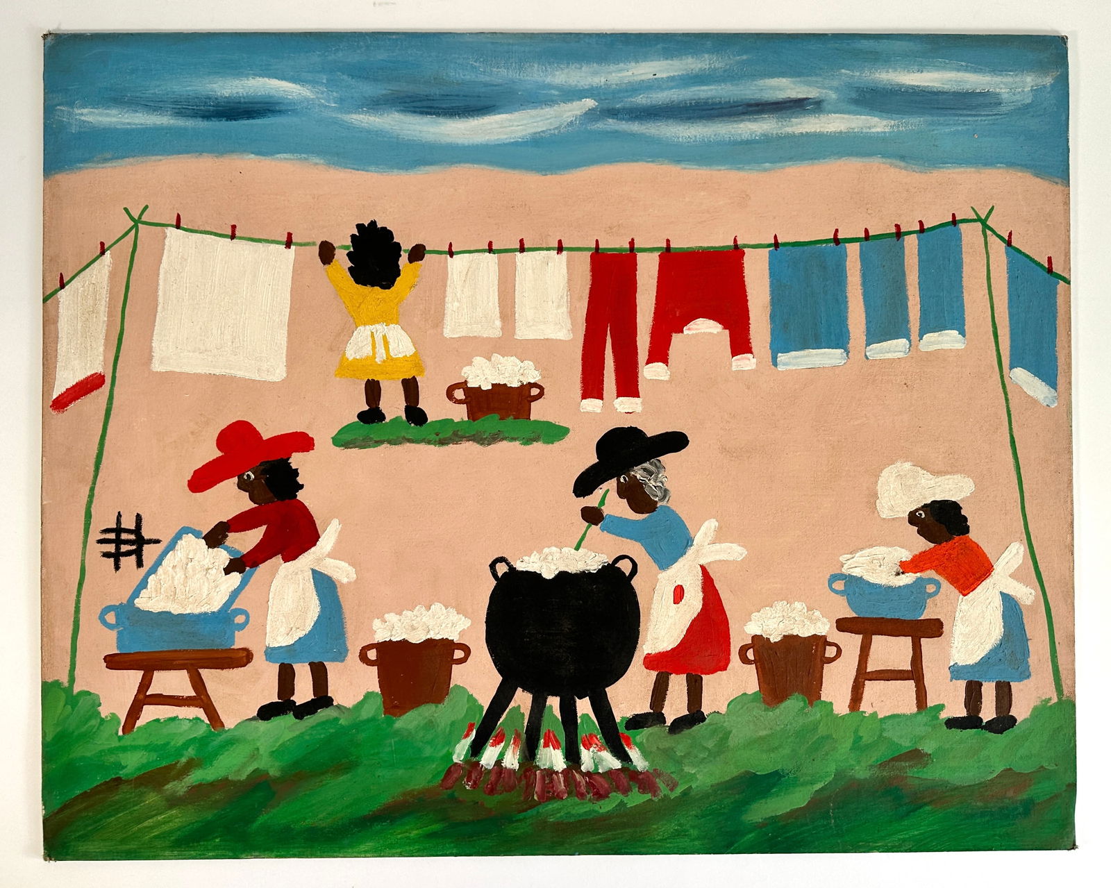 Clementine HUNTER (1886-1988) American, Louisiana