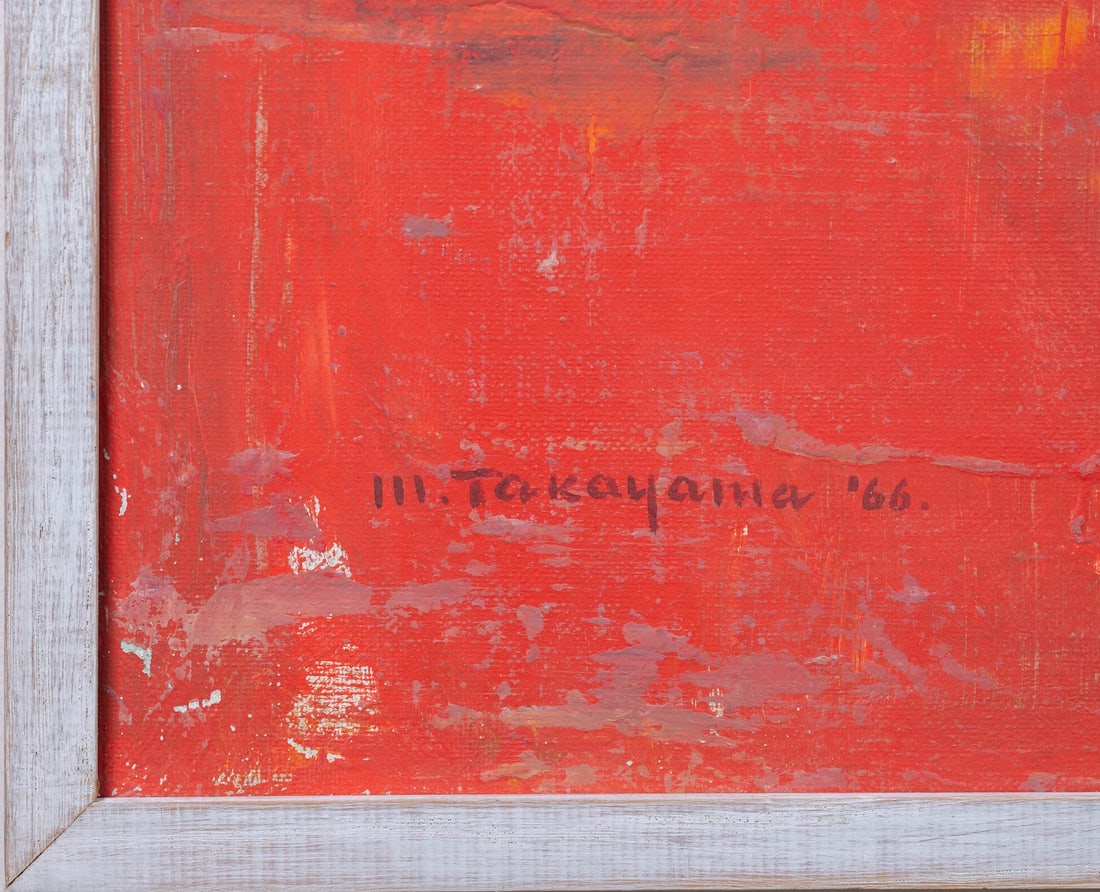 Michio Takayama (1903-1994) Japanese - American