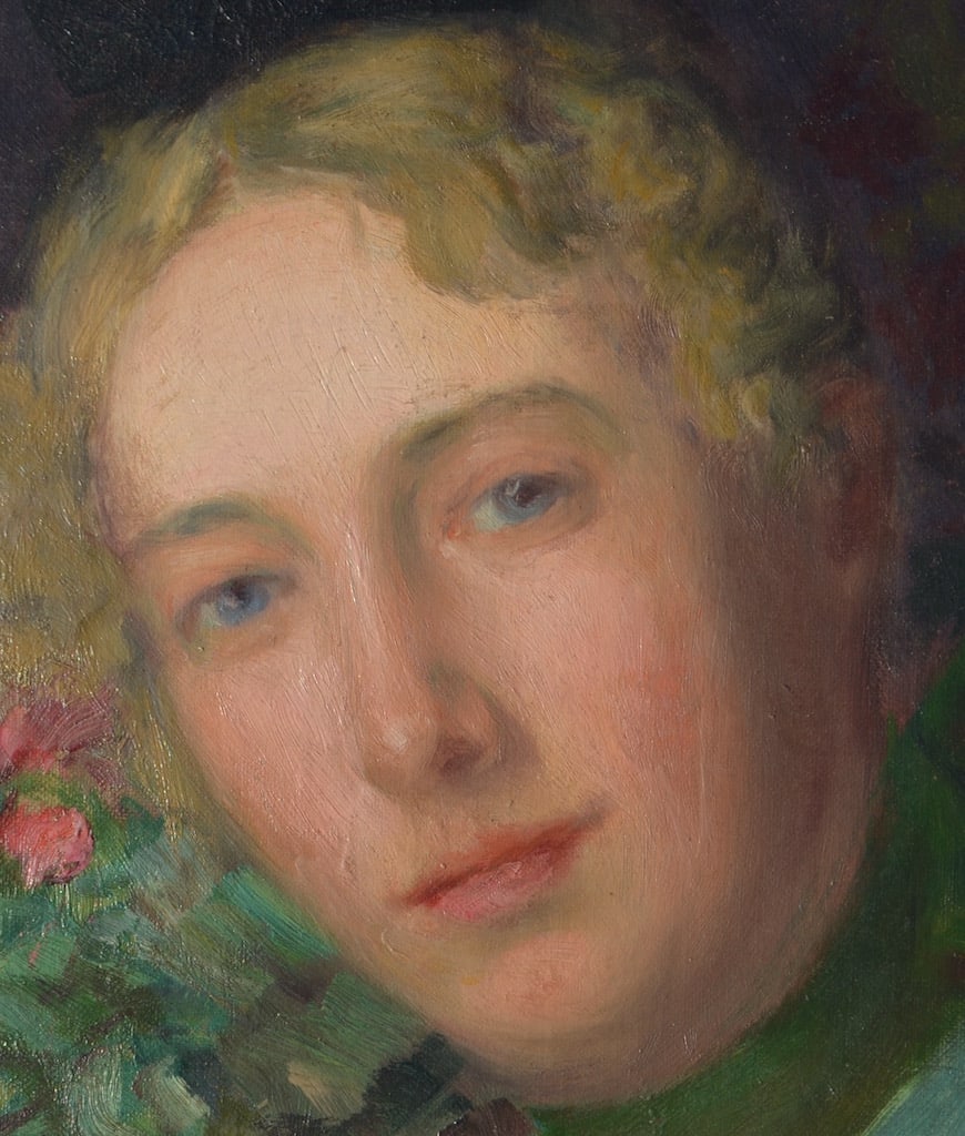 August FRANZEN (1863-1938) Swedish - French - American