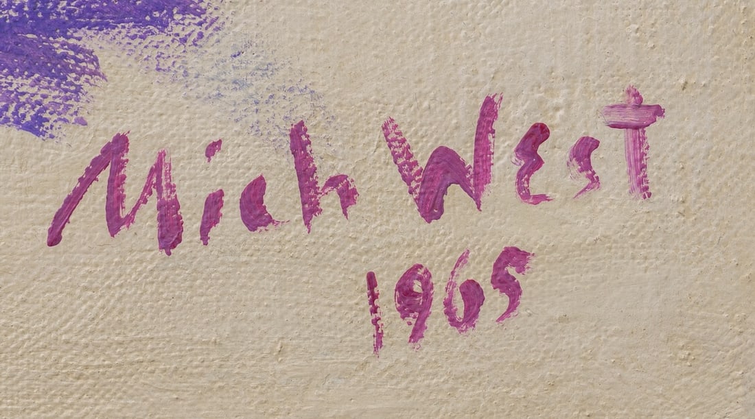 Michael WEST (1908-1991) American - USA