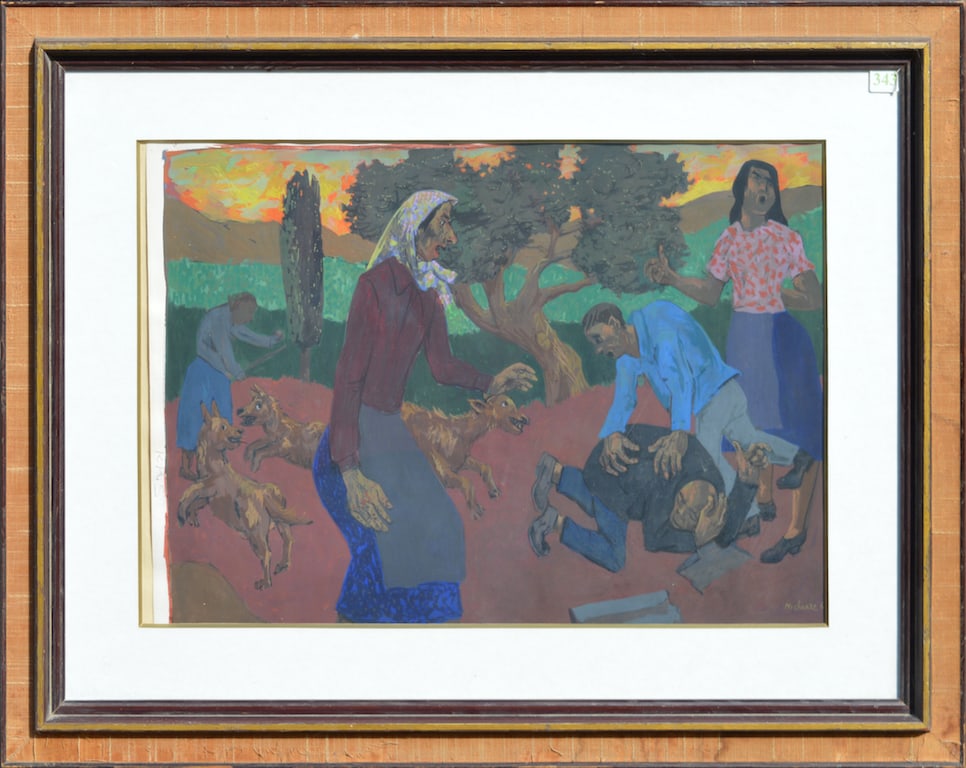 Gregoire MICHONZE (1902-1982) Moldavian - French