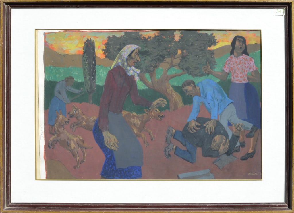 Gregoire MICHONZE (1902-1982) Moldavian - French