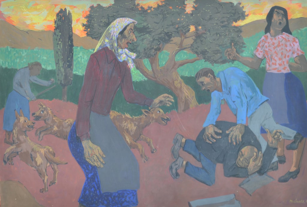 Gregoire MICHONZE (1902-1982) Moldavian - French