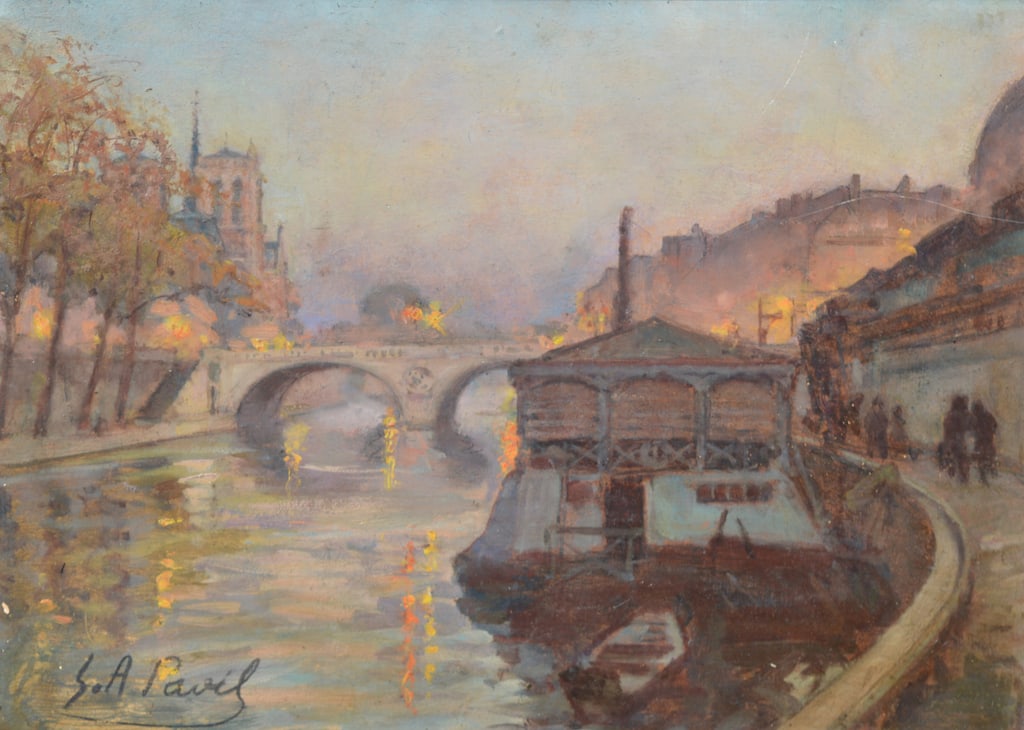 Elie PAVIL (1873-1948) Ukrainian / Russian / France