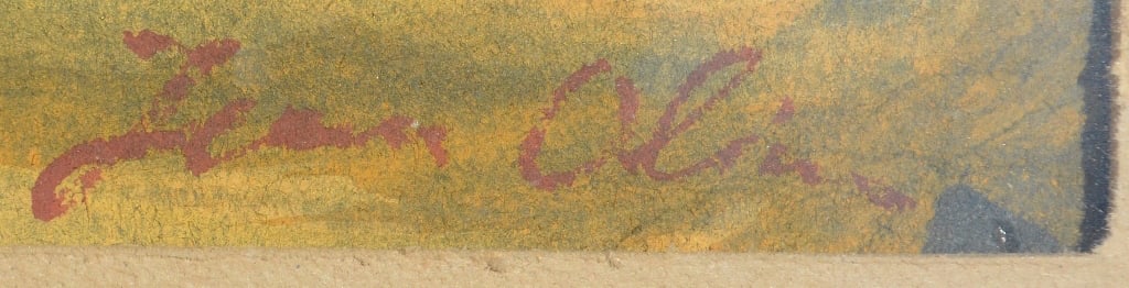 Lot of 2 Jean OLIN (1894-1972) Ukrainian - French