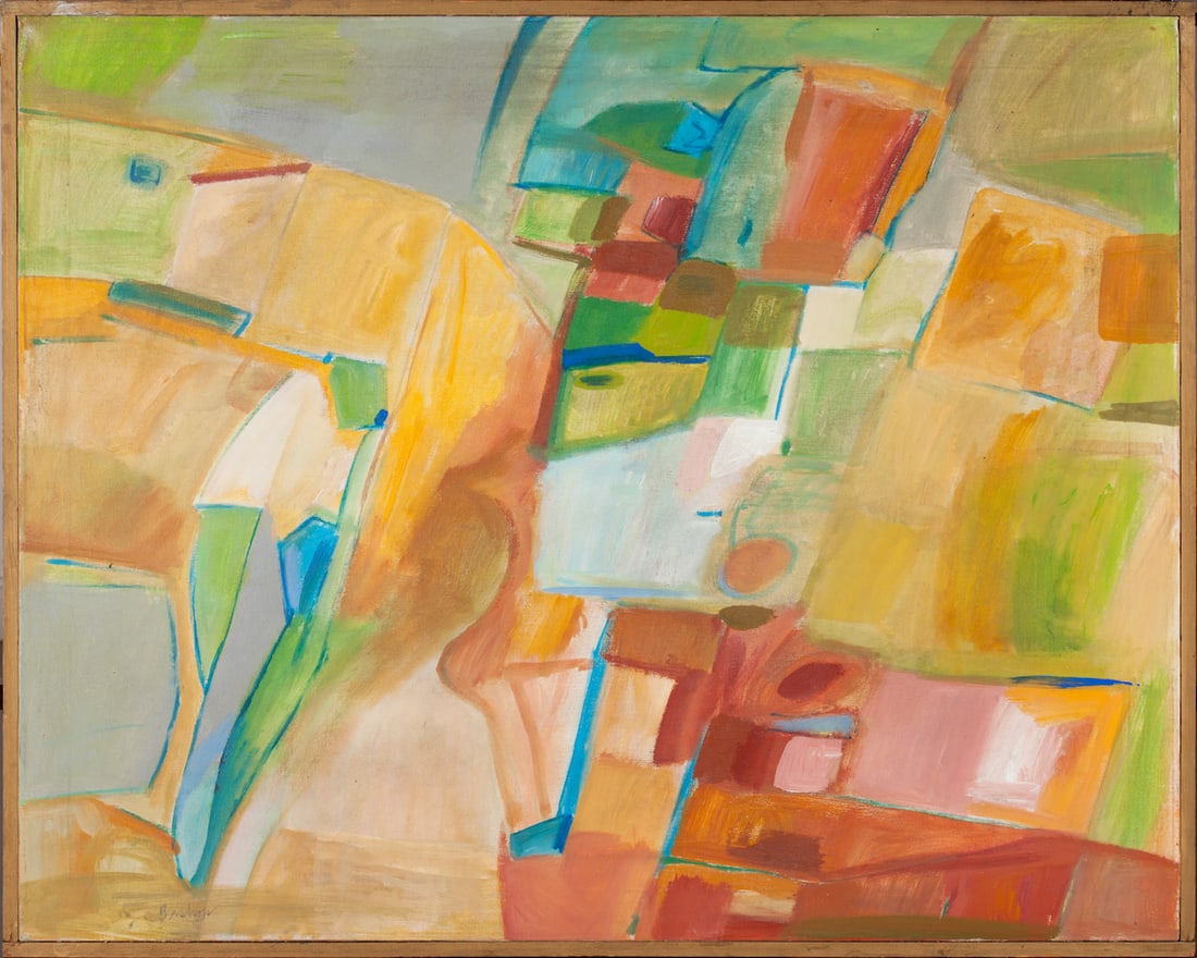James Bishop (1927-2007) American